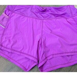 Athleta Shorts Womens Size Extra Small Purple Running Shorts (512)